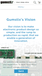 Mobile Screenshot of gumstix.com