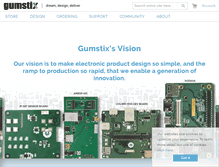 Tablet Screenshot of gumstix.com